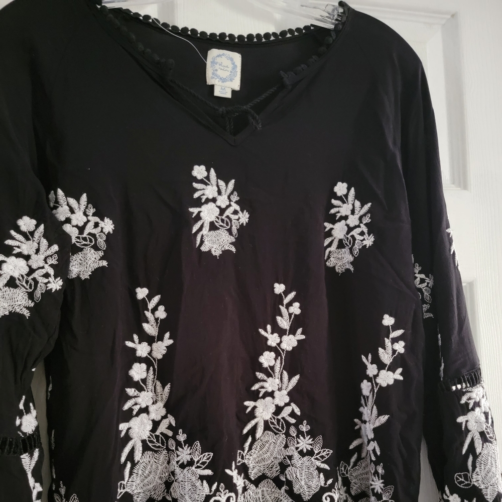Blue Rain Blouse NWT